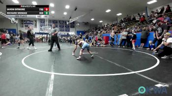 58 lbs 3rd Place - Jaxon Ditmore, Team Tulsa Wrestling Club vs Richard Widman, Husky Wrestling Club