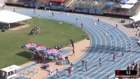 Youth Boys' 4x400m Relay, Semi-Finals 8 - Age 17-18