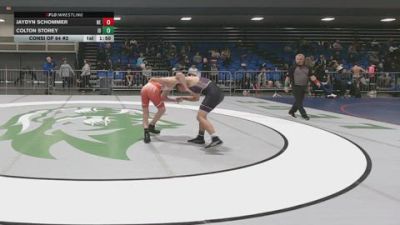 113 lbs Consi Of 64 #2 - Jaydyn Schommer, NE vs Colton Storey, ID