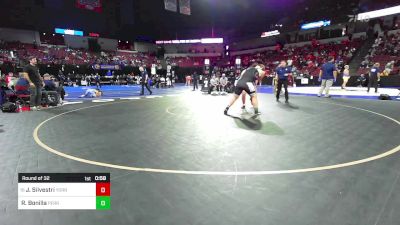 285 lbs Round Of 32 - Jon Silvestri, Yorba Linda vs Romario Bonilla, Perris