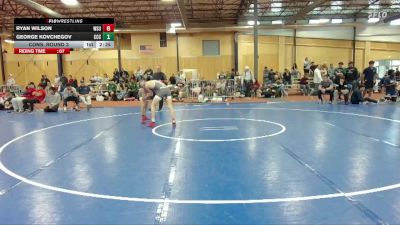 149 lbs Cons. Round 3 - Ryan Wilson, Washington State University vs George Kovchegov, Clackamas Community College