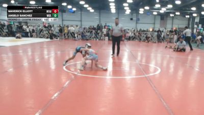 56 lbs Round 5 - 3:00pm Friday - Maverick Elliott, Mat Assassins vs Angelo Sanchez, West Coast Elite