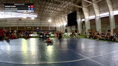 113 lbs Audon Clark, Washington vs Royce Wetzler, Virginia