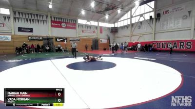 110 (112) Champ. Round 1 - Vada Morgan, Willits vs Mariah Main, Arroyo (San Lorenzo)