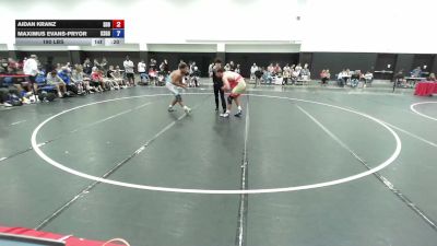 190 lbs Aidan Kranz, South Dakota Blue vs Maximus Evans-Pryor, Team Kansas Gold