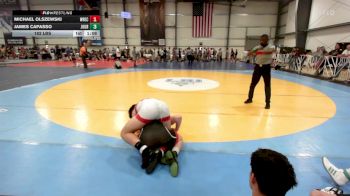 182 lbs Rr Rnd 1 - Michael Olszewski, Wrecking Crew Wrestling Club vs James Capasso, Journeymen Wrestling Red