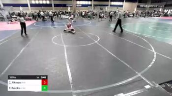 160 lbs Semifinal - Casey Aikman, Ukiah vs Payton Brooks, Afwc