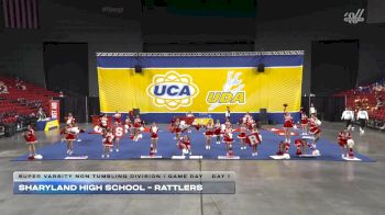 Sharyland High School - Rattlers [2025 Super Varsity Non Tumbling Division I Game Day Day 1] 2025 UCA Houston Regional