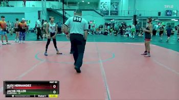 88 lbs Round 5 (10 Team) - Jacob Miller, Scorpions vs Alex Hernandez, GPS