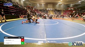 80 lbs Quarterfinal - Tripp Hardison, Verdigris Youth Wrestling vs Camden Lloyd, Team Tulsa Wrestling Club