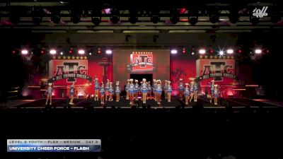 University Cheer Force - Flash [2026 L2 Youth - Flex - Medium Day 2] 2026 ATC Grand Nationals