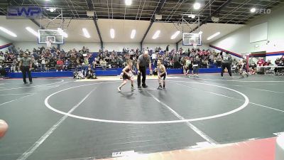 52 lbs Quarterfinal - Bradlee Donati, Henryetta Knights Wrestling Club vs Luke Crain, Skiatook Youth Wrestling