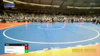 46 lbs Consi Of 8 #2 - Hudson Sorensen, MN Elite vs Cruz Montez, Steel City Reloaded