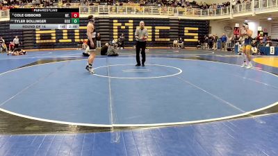 152 lbs Round Of 16 - Cole Gibbons, Mt. Lebanon vs Tyler Bollinger, Kiski Area