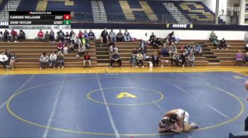 150 lbs John Taylor, Belleville (Althoff Catholic) vs Camden Williams, Jerseyville (Jersey)