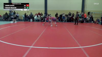 Round 3 - Emmie Sudol, Nashua-Plainfield vs Kenadi Meador, St.Croix Falls Saints