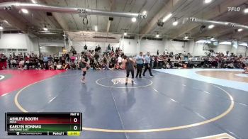 155 lbs Semifinal - Kaelyn Ronnau, Cheyenne East vs Ashley Booth, Mead