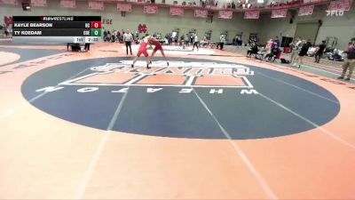 149 lbs Consolation 1st - Ty Koedam, Coe vs Kayle Bearson, North Central