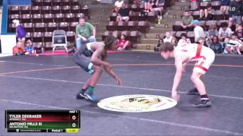 119 lbs 1st Place Match - Tyler Dekraker, Integrity WC vs Antonio Mills Iii, Roundtree WA