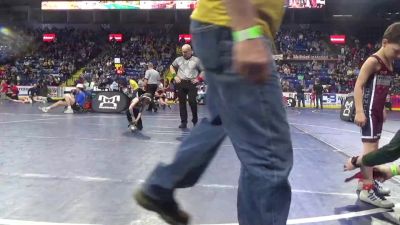 45 lbs Round Of 32 - Noah Mihm, Forest Hills vs Jordan Simone, Council Rock