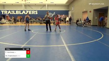 113 lbs Semifinal - Frio Vontress, Dodge City vs Michael Fredrickson, Deer Creek