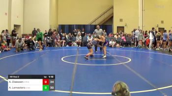 117 lbs Rr Rnd 2 - Adison Claassen, G Phoenix WC vs Ava Lemasters, G WC United