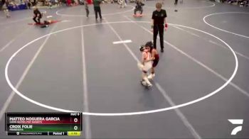 36-41 lbs Semifinal - Croix Folie, Minnesota vs Matteo Noguera Garcia, Coon Rapids Mat Bandits