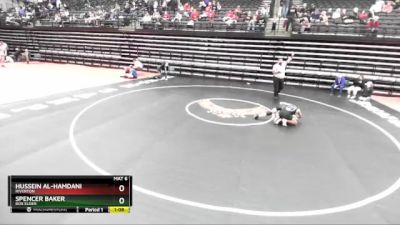 109 lbs Cons. Round 3 - Hussein Al-Hamdani, Riverton vs Spencer Baker, Box Elder