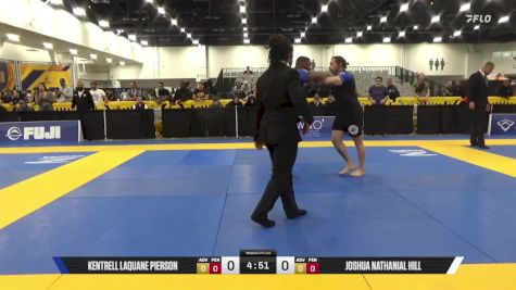 Joshua Nathanial Hill vs Kentrell Laquane Pierson 2025 World IBJJF Jiu-Jitsu No-Gi Championship