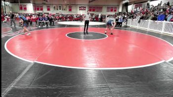 160 lbs Quarterfinal - Rawson Iwanicki, Saint John's Prep vs Joseph Baker, Danvers