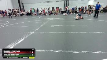157 lbs Placement (4 Team) - Austin Wheatley, U2 Upstate Uprising vs Damien Litchtwar, Savage WA White