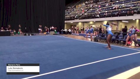 Lulu Semakula - Women's Pairs, Flips Gymnastics LLC - 2021 Women's Xcel Region 4 Championships