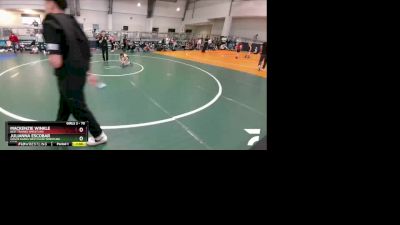 70 lbs Quarterfinal - Julianna Escobar, Gracie Barra Westchase Wrestling Club vs Mackenzie Winkle, Best Trained Wrestling