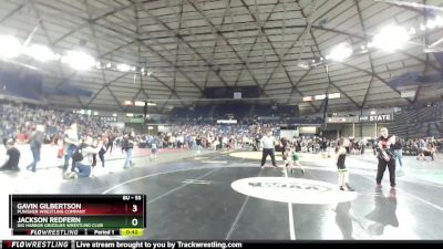 53 lbs Cons. Round 2 - Jackson Redfern, Gig Harbor Grizzlies Wrestling Club vs Gavin Gilbertson, Punisher Wrestling Company
