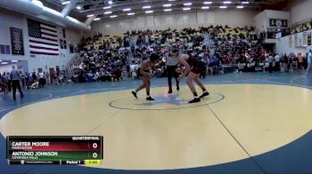 150 lbs Quarterfinal - Carter Moore, MANCHESTER vs Antonio Johnson, CUYAHOGA FALLS