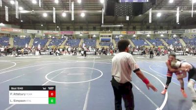 98 lbs Final - Payson Attebury, Team Grand Valley Elite vs Lucas Simpson, Athlos