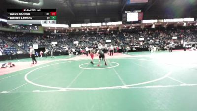 140 lbs Quarterfinal - Jacob Cannon, RTLA vs Hunter Lawson, GFF3