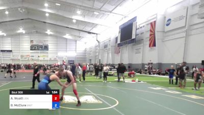 157 kg Quarterfinal - Austin Wyatt, Lions WC vs Brody McClure, East Valley WC