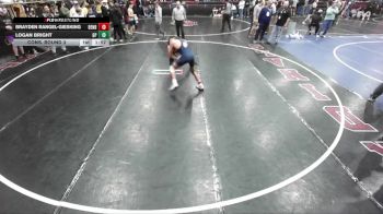 144 lbs Cons. Round 3 - Brayden Rangel-Giesking, Bend vs Logan Bright, Gonzaga Prep