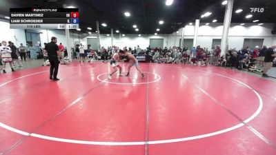110 lbs Davien Martinez, Colorado vs Liam Schroeder, Illinois