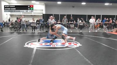 175 lbs Consi Of 32 #2 - Wyatt Boice, NY vs Jayden Hamm, PA