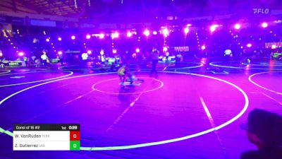 54 lbs Consi Of 16 #2 - Will VonRuden, Terry Wrestling Club vs Zander Gutierrez, Sab