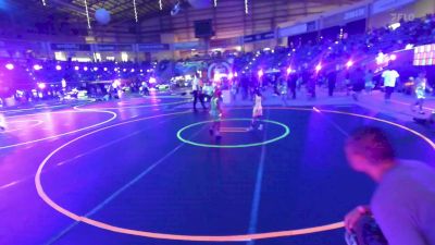 46 lbs Final - Zariah Enciso, Casper WC vs Zayla Vandermark, Unattached