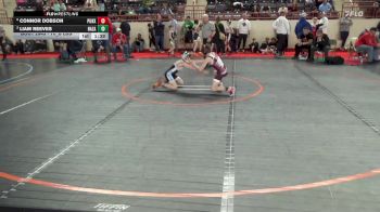 70_B lbs Semifinal - Connor Dobson, Punxsutawney vs Liam Reeves, Nazareth