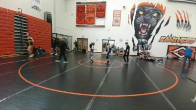 75-78 lbs Round 3 - Sean Leece, Lovell Middle School vs Skylar Bougie, Sheridan Junior High School