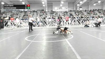 120 lbs Consi Of 32 #1 - Kylen Smith, SC vs Cooper Mathon, NC