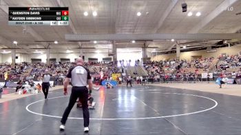 A 165 lbs Quarterfinal - Quenston Davis, Munford High School vs Hayden Simmons, Carter High School