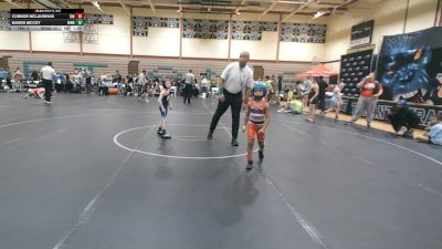 48 lbs Round 1 (8 Team) - Connor McLaughlin, Team Blue Hen vs Baron McCoy, Revival Monster