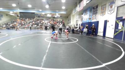 115 lbs Champ. Round 2 - Kimberly Pena, Temescal Canyon vs Mirabella Claustro, Patriot