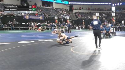 165 lbs Round Of 64 - Nathan Paul, Bakersfield Christian (CS) vs Cole Moules, Aptos (CC)
